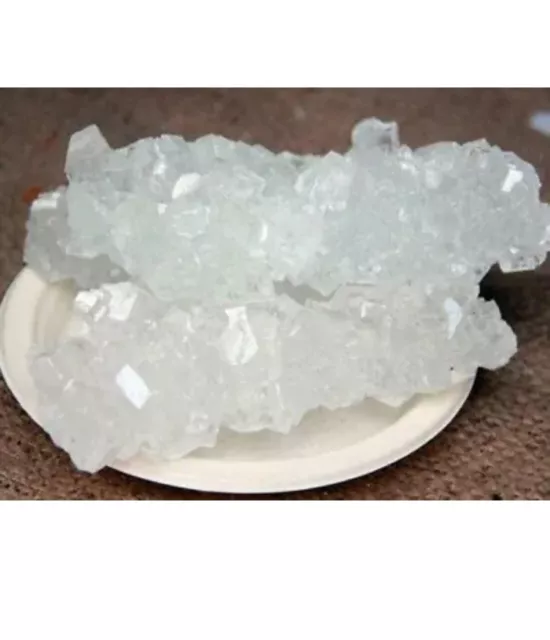 Misri Mishri Zucchero Cristallizzato Filo Grumi Crystal Rock Dhaga Mishri 250 G