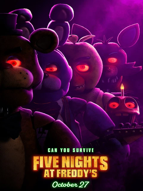 FIVE NIGHTS AT Freddy's Poster Manifesto Locandina del film 230 EUR 12 ...
