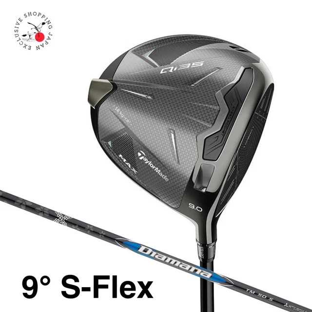TAYLORMADE GOLF QI35 Driver 10.5° S-Flex Diamana Black TM60