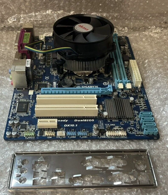 GIGABYTE GAH61MS2PV LGA 1155 Motherboard With i52320 CPU & Fan & I/O