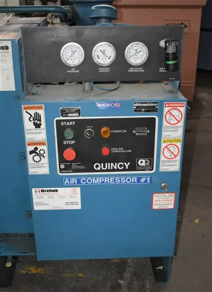 30 Hp Quincy "Qmb30Ana31P" Air Cooled Rotary Screw Air Compressor - #29234