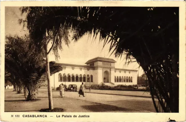 CPA AK MAROC CASABLANCA - Le Palais de Justice (92921)