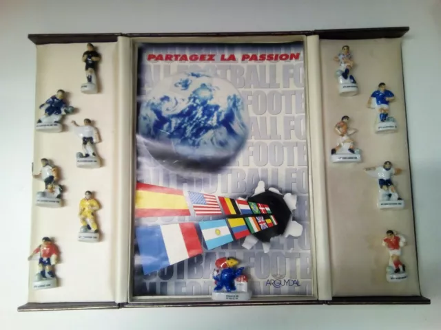 Lot fèves Coupe du monde 1998 - FRANCE - rare