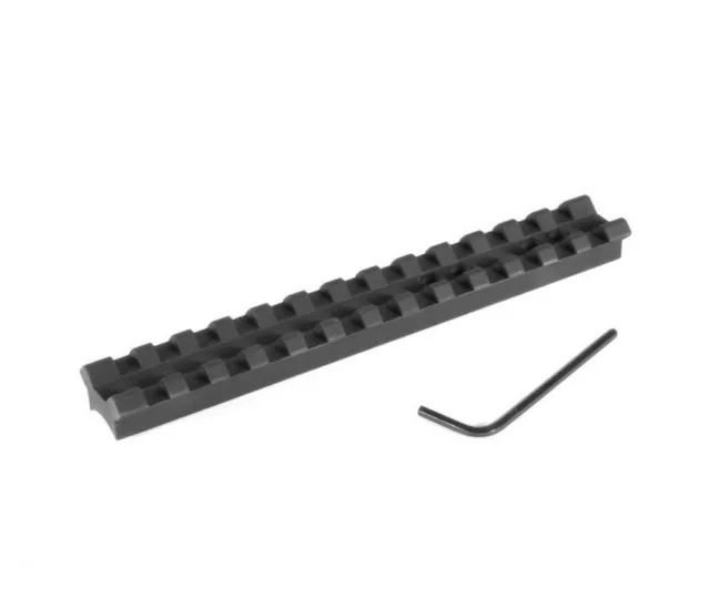 EGW Picatinny Rail 0 MOA For Thompson Center (T/C) Contender Black - 46800