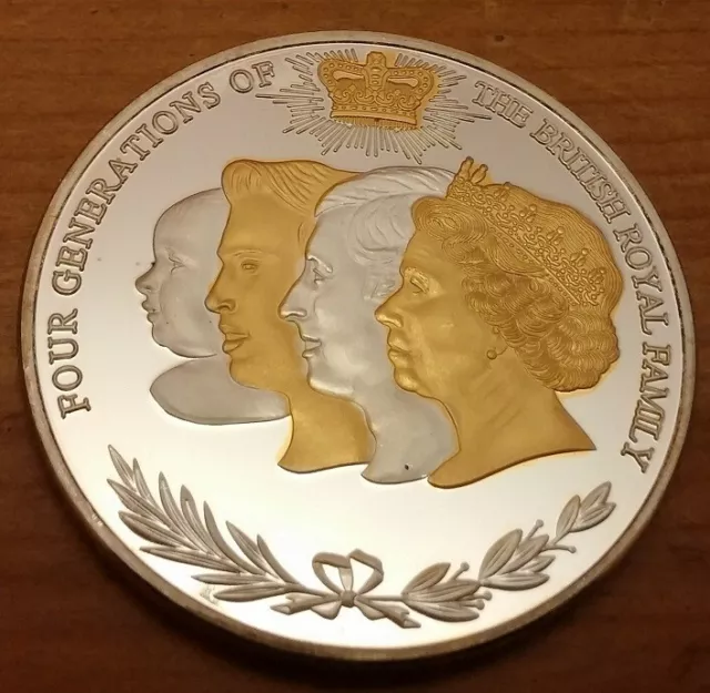 British Royal Family Gold & Silver Coin Queen Elizabeth II King Charles III Old