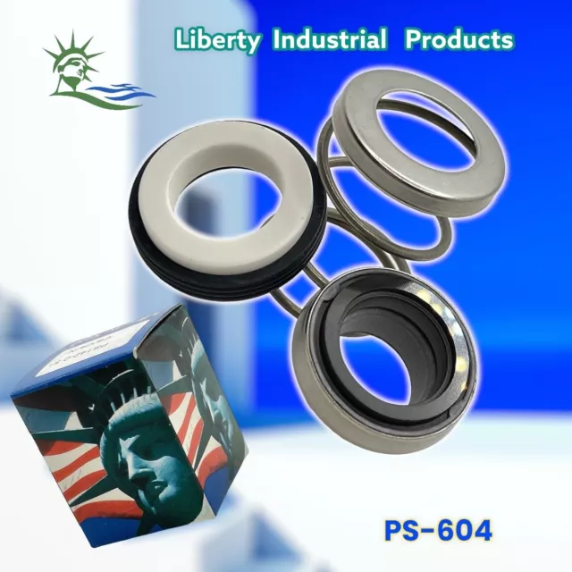 Liberty Seals Inc.  PS-604, 1.125 Shaft Size, Replacement Pump Seal New & Boxed