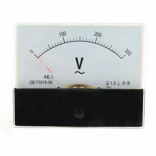 Class 1.5 AC 0-300V Analog Voltage Voltmeter Gauge Panel Volt Meter 44L1