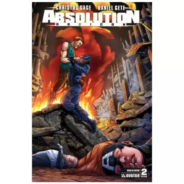 Absolution Rubicon #2 in Near Mint minus condition. Avatar comics [u*