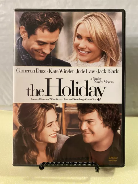 The Holiday (DVD, 2006) Jude Law Kate Winslet Jack Black Cameron Diaz Christmas