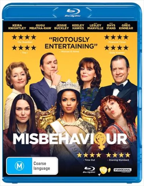 Misbehaviour Blu-Ray, New & Sealed, 240321, Free Post
