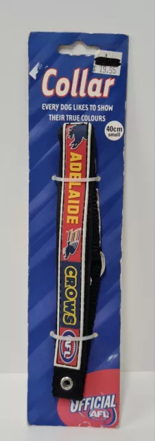 AFL Adelaide Crows Dog Collar Small 40cm Official Licensed Merchandise *New*