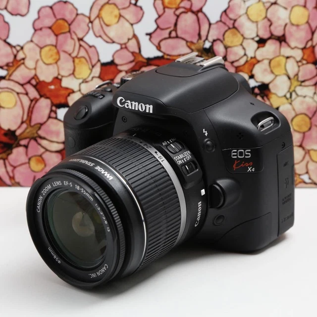 Canon EOS kiss X4/EFS-18-55mm IS (良品） Amazon.com : Canon EOS Kiss X4 with EF-S 18-55mm