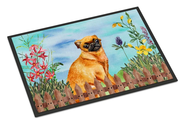 Small Brabant Griffon Spring Indoor or Outdoor Mat 18x27 CK1229MAT