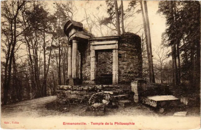 CPA Ermenonville - Temple of Philosophy FRANCE (1020469)