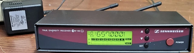 Sennheiser EM100 G2 Diversity Wireless Mic Receiver B band 626-662 MHz EW100