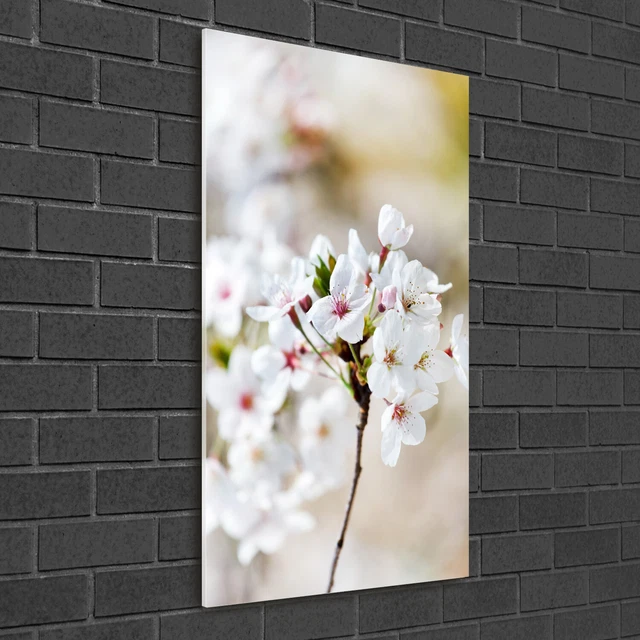 Tableau Tulup Sur Verre Trempé 50x100 Cm – Soleil Orange – Déco Murale Moderne
