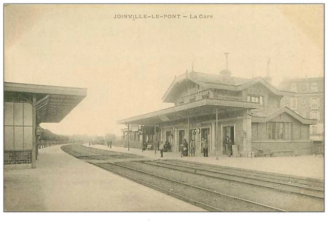 94.JOINVILLE LE PONT.n°129.LA GARE