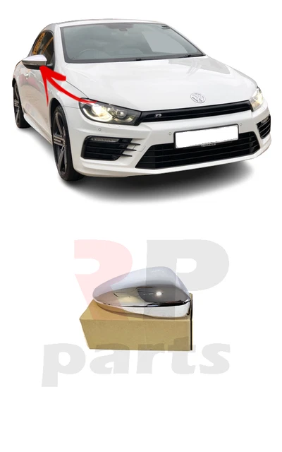 Palettes De Changement De Vitesse Au Volant VW Scirocco 2009-2015 – 2 Pièces Aluminium Argentées