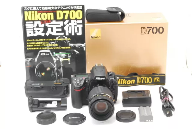 【NEAR MINT】Nikon D700 FX 12.1 MP Digital SLR DSLR 70-210mm f/1.4-5.6 From JAPAN