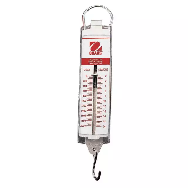 OHAUS 8001-MN Hanging Scale,Linear,250g/2.5 N Capacity