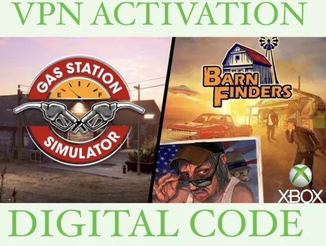 Simulator Pack: Gas Station Simulator and Barn Finders Xbox One/XS/VPN Code