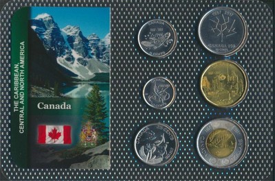 Canada Brillant fior di conio FDC 9767671 Serie di monete a 2003 1 Cen 