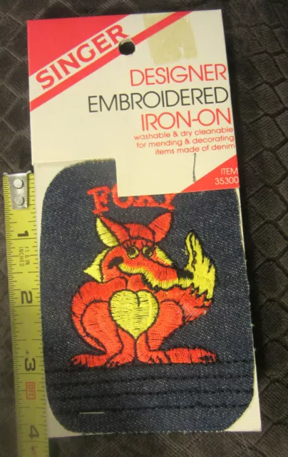 Fnaf Nightmare Foxy Iron on Sew on Patch 