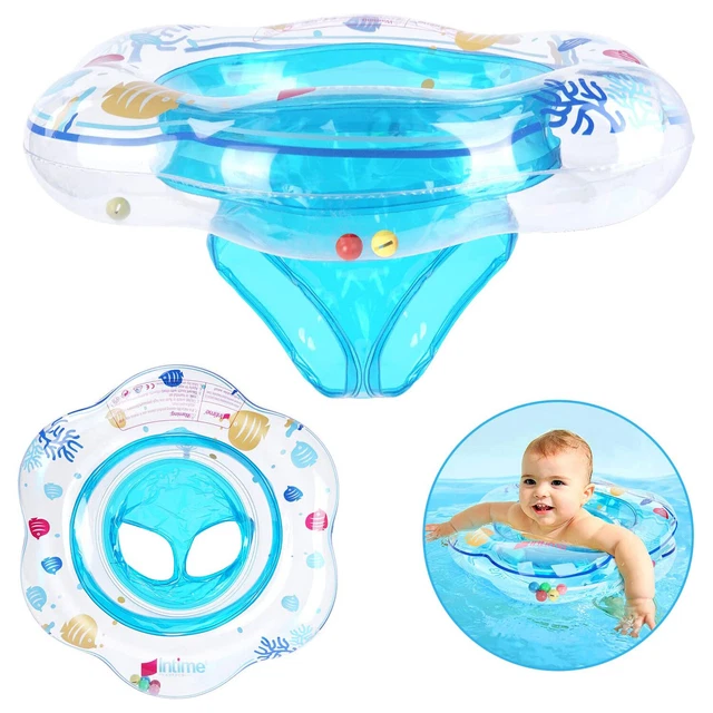 Inflatable Baby Kids Float Swimming Ring Safety Baby Swim Trainer Water Toy Pool