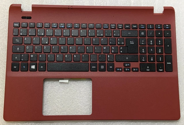 Clavier Acer Aspire Français AZERTY - Modèles MP-10K36F0, Filaire, Noir, 6 Mois Garantie