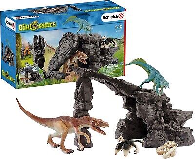 Schleich Dino Set with Cave 41461 Schleich Dinosaur Playset