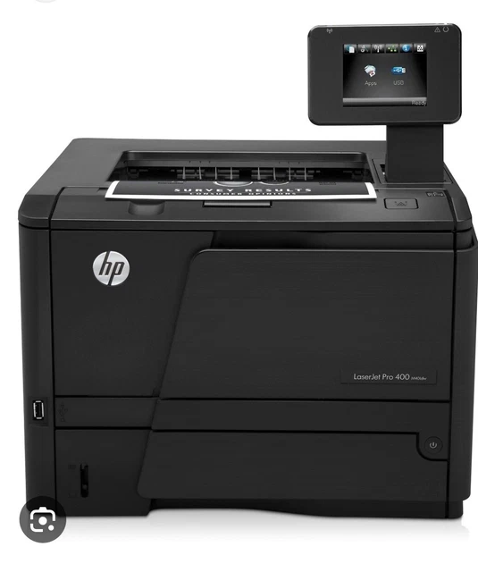 hp laserjet pro 400 m401dn stampante con toner