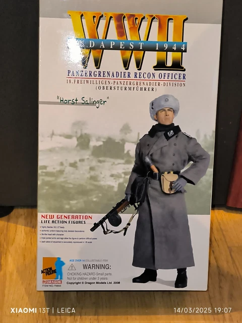 1/6 Scale Loose As Pictured Custom WWII German Luftwaffe For DID Dragon Figures Y191