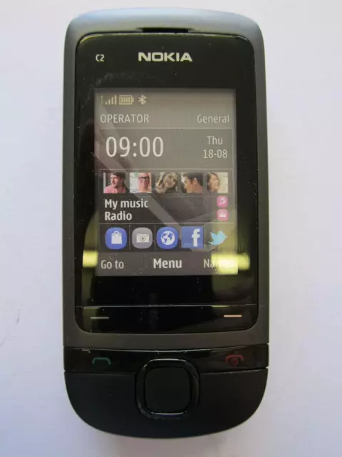 Nokia C2-05 Dynamic Grey Shop Display Dummy Kids Toy Mobile Pratical Joke Phone