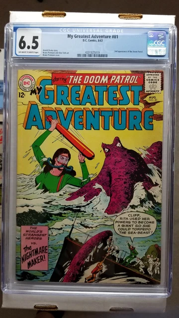 My Greatest Adventure #81 CGC 6.5 Fine+     Original Owner Collection