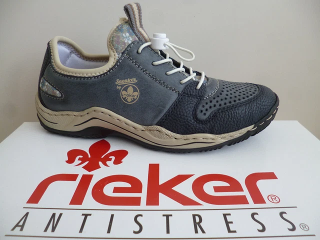 Scarpe Da Ginnastica Rieker N3271 - Donna, Colore Blu - Foto 2