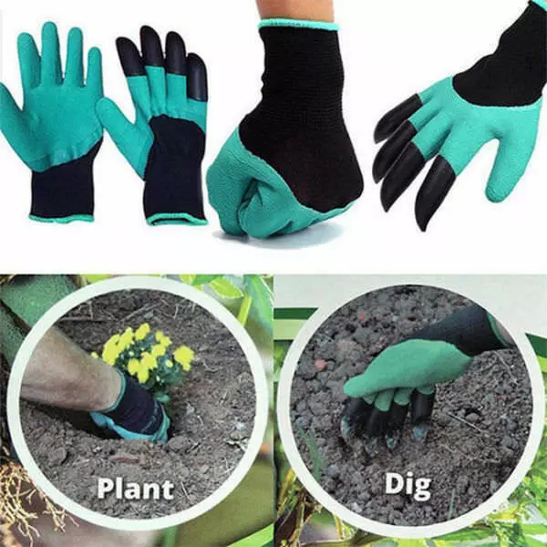 Guanti Da Giardinaggio Genie Gloves Da Giardino Con Artigli Unghie Per Scavare