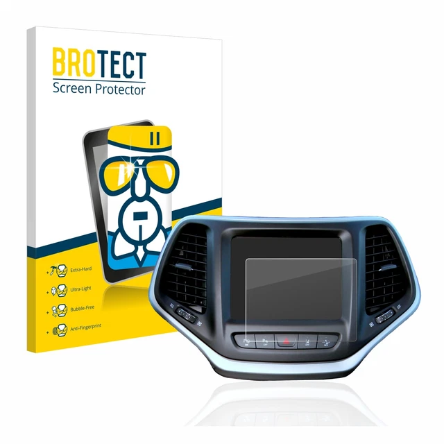 Pellicola Protettiva Vetro per Jeep Cherokee Uconnect 8.4" Protezione Proteggi