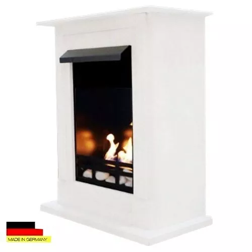 Ethanol Firegel Cheminee Fireplace Caminetti  Kamin Chimenea Madrid Deluxe Blanc