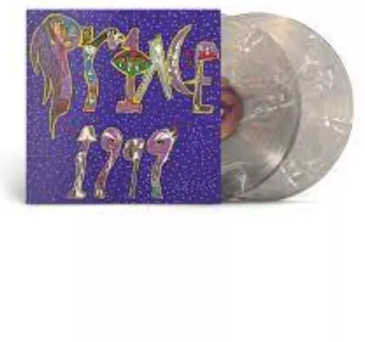 PRINCE 1999 2 LP Vinyles Clear White Swirl USA Edition Limitee NEUF