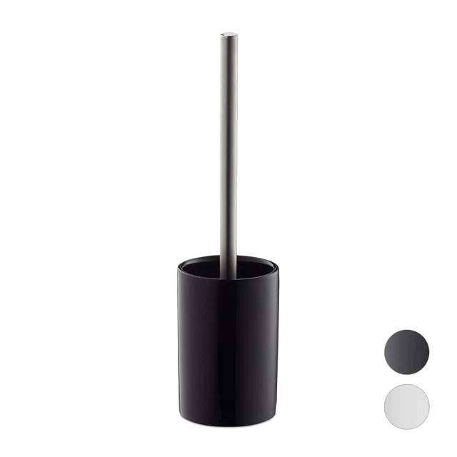 Set WC ceramica supporto spazzole WC spazzola WC spazzola WC set bagno rotondo