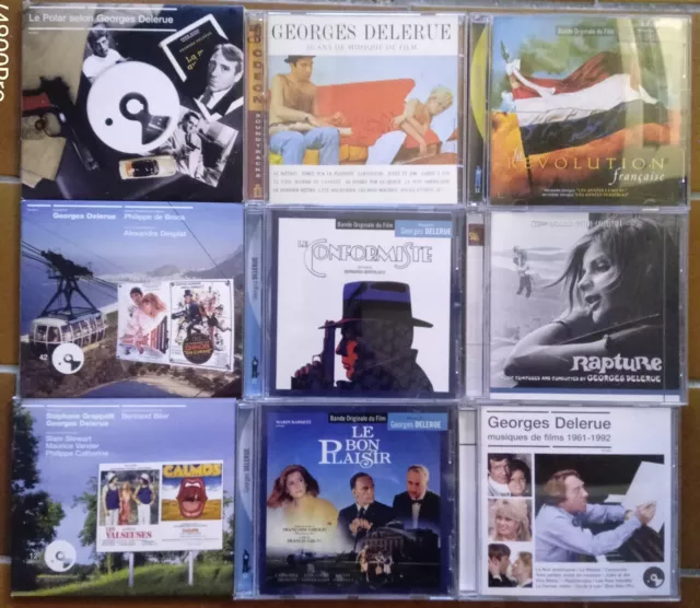 Georges Delerue 9 Cd Musique De Film.