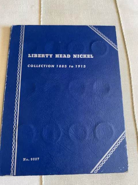Liberty Head Nickel Collection w/ 25/33 coins, Whitman Coin Folder