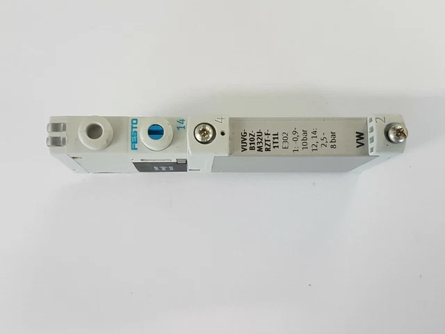 FESTO VUVG-B10Z-M32U-RZT-F-1T1L 3/2 Voies Vanne Magnétique - Worldwide Ship