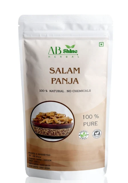Panja Salam Pur 100% - Dactylorhiza Hatagirea - Plante Ayurvédique Indienne