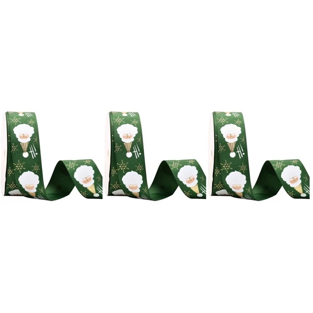 3x Weihnachten Winter Band Weihnachten Geschenke Band Weihnachten Stil Band