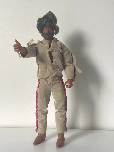 MATTEL BIG JIM Karl May Winnetou mit Pferd Iltschi selten EUR 75,00 - DE