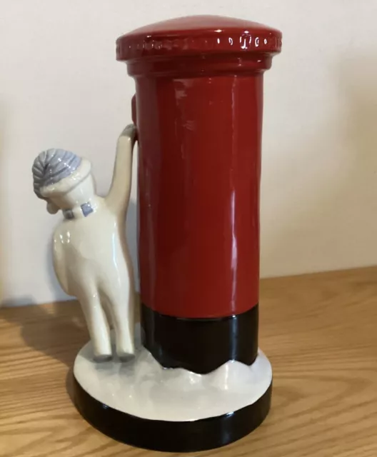 Carlton Ware Snowman And Red letterbox 2