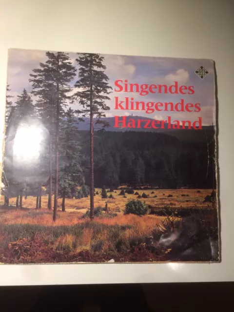 Schallplatte Singendes Klingendes Harzerland
