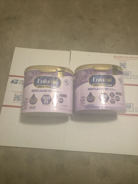 2 Enfamil NeuroPro Gentlease Powder 20oz Exp Date: 05/24