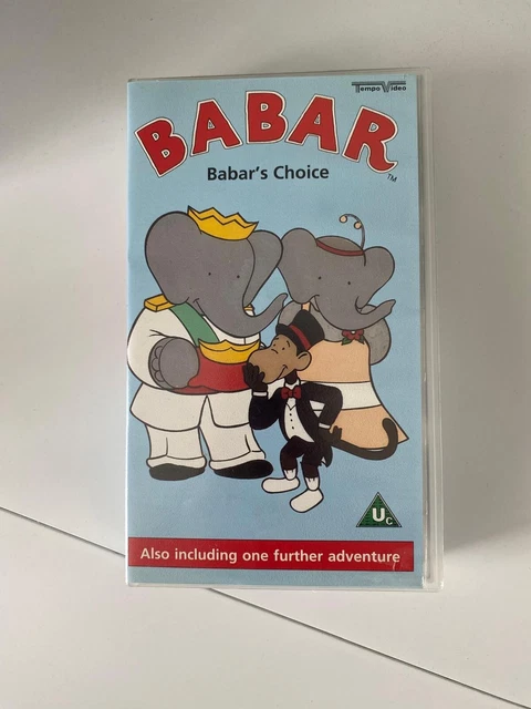 BABAR VHS BABARS Choice 1990 Rare Original Tempo Video £5.92 - PicClick UK